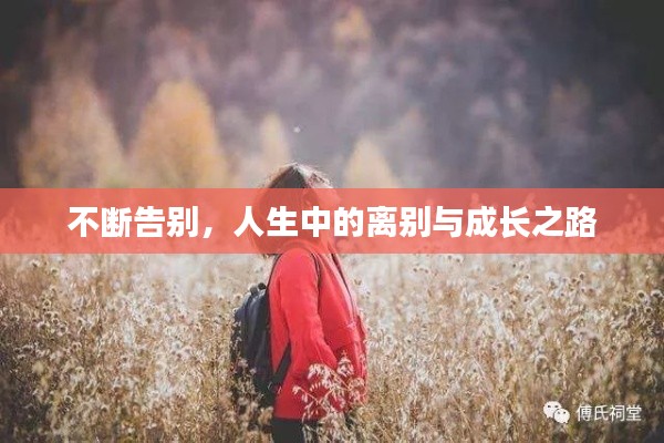 不断告别，人生中的离别与成长之路